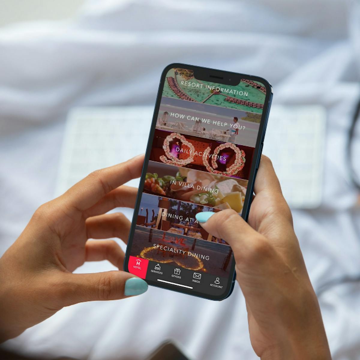 WeBee İçerik Yönetimi Sistemi | Otele Özel Mobil Uygulama